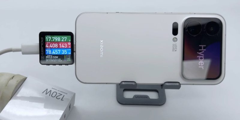 Xiaomi Charging Lab étude du vieillissement des batteries 120W