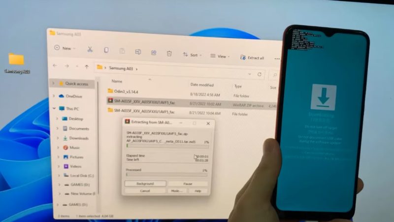 Flash ROM Android étape par étape pour réinstaller le système